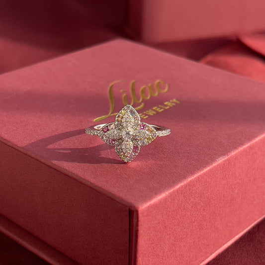 Lilac Bloom Ring