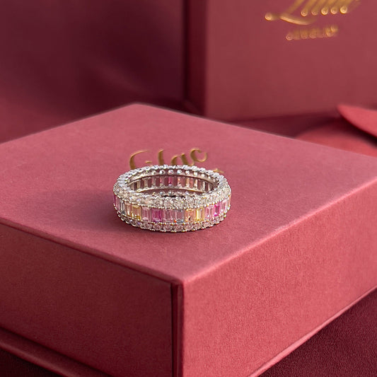 Lilac Bloom Eternity Band