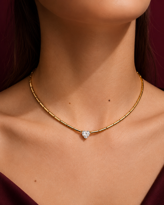 Amour Heart Necklace